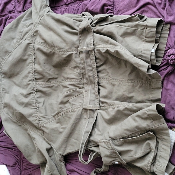 Army Green Cotton Jacket - Picture 5 of 8